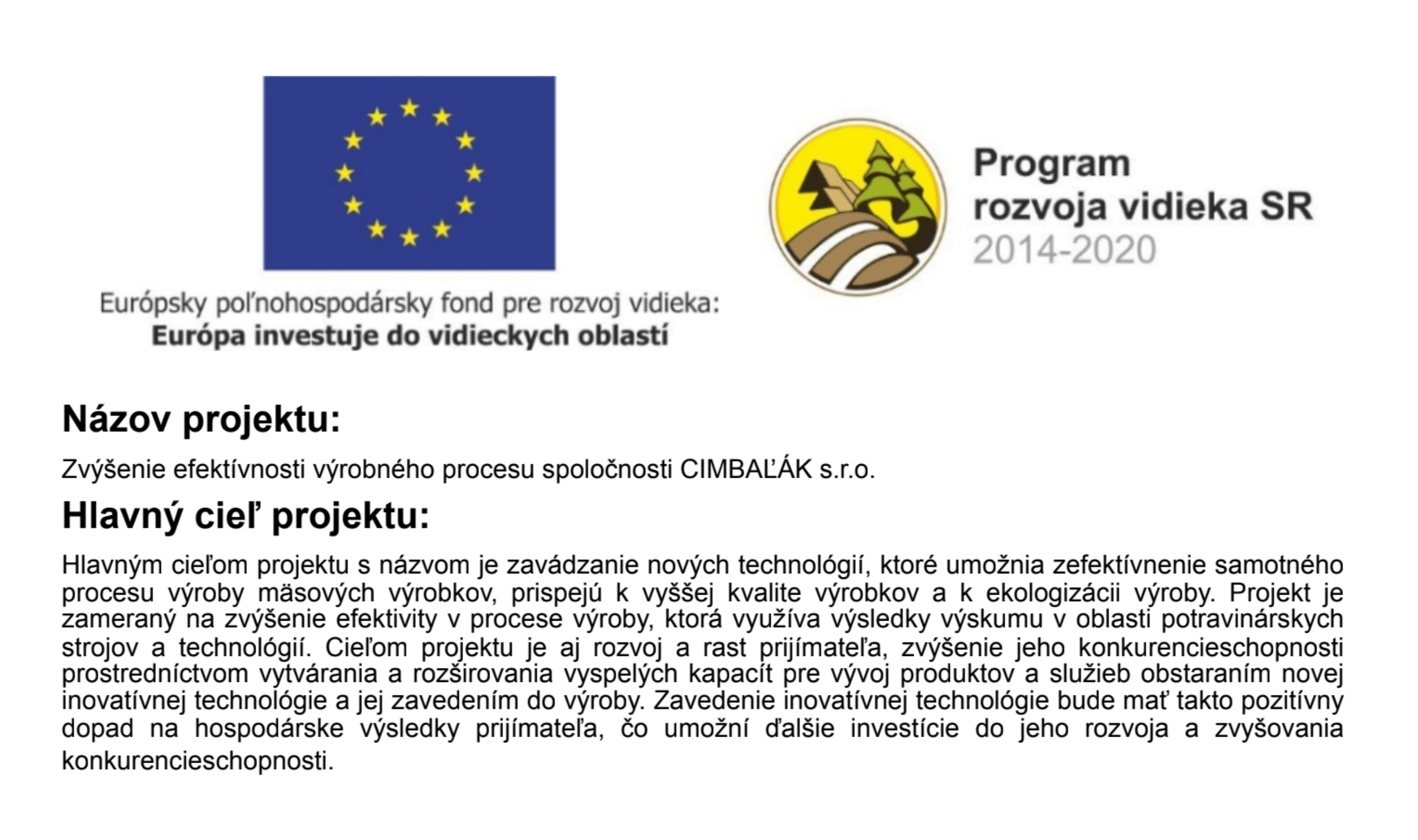 Program rozvoja #1