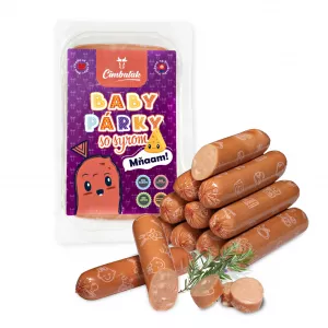 Baby párky so syrom 240g